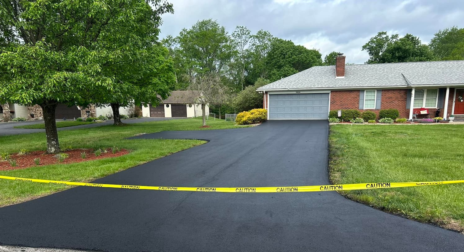 Driveway paving